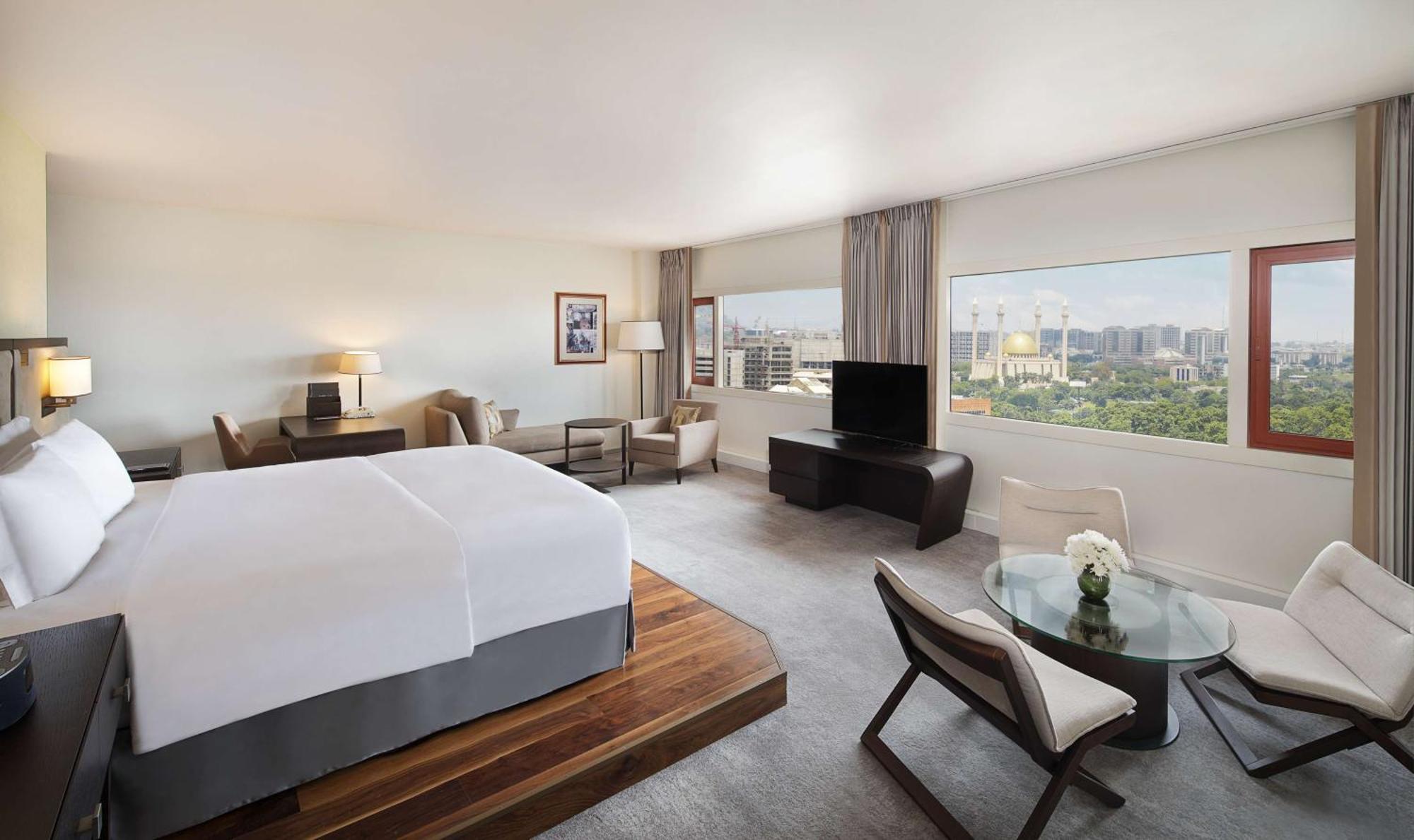 Transcorp Hilton Abuja Hotell Exteriör bild