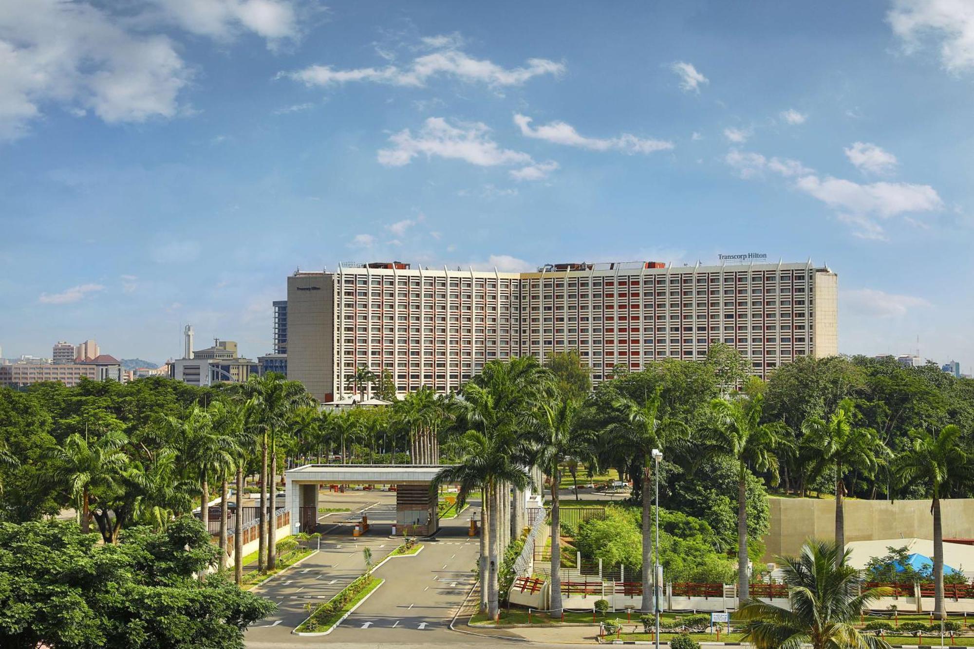 Transcorp Hilton Abuja Hotell Exteriör bild