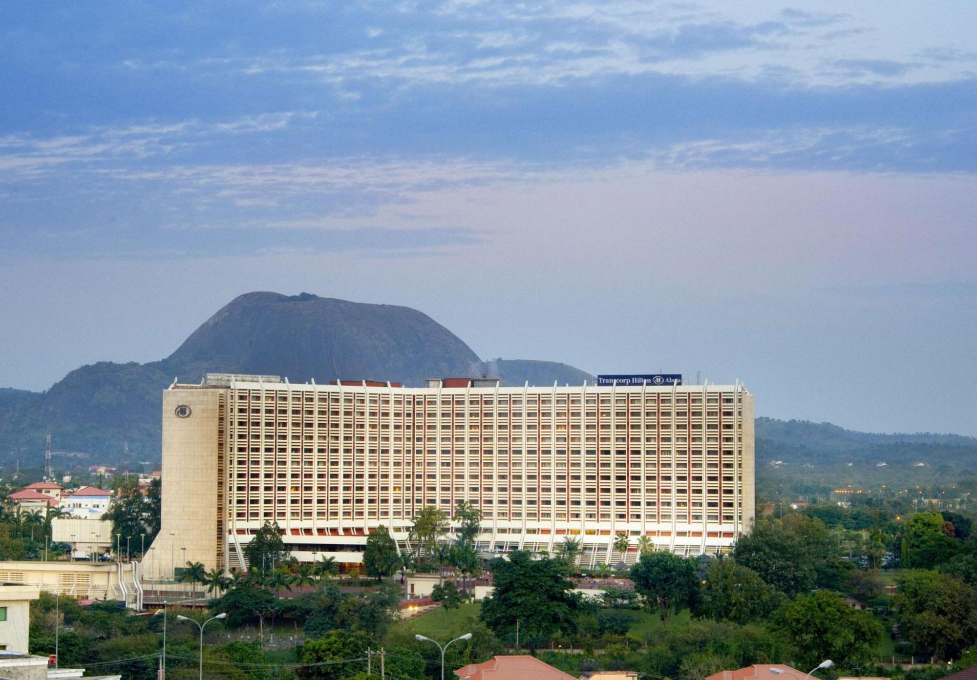 Transcorp Hilton Abuja Hotell Exteriör bild