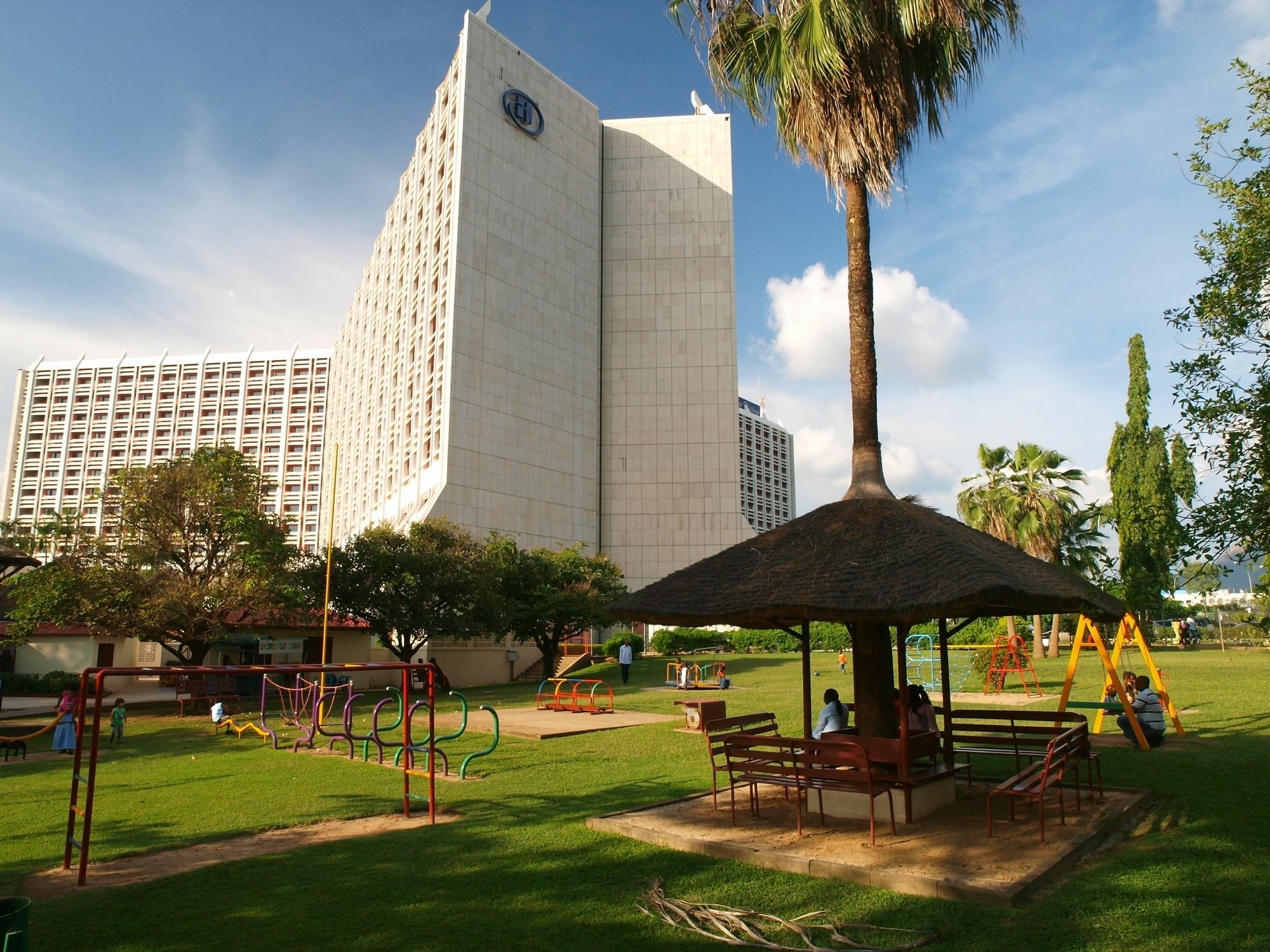 Transcorp Hilton Abuja Hotell Exteriör bild